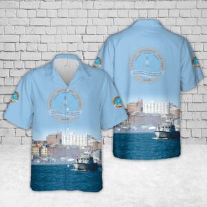 US Coast Guard Sector Northern New England Hawaiian Shirt - Gift for Dad Father's Day