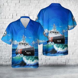 US Coast Guard Sector Sault Ste Marie Hawaiian Shirt - Gift for Dad Father's Day