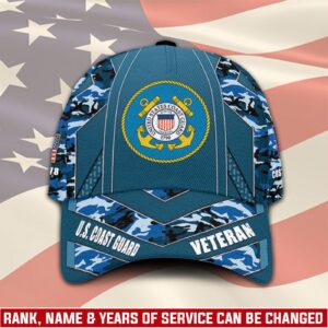 US Coast Guard, Semper Paratus – Classic Cap Gift for Men Dad Fathers