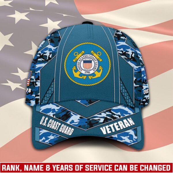 US Coast Guard, Semper Paratus – Classic Cap Gift for Men Dad Fathers