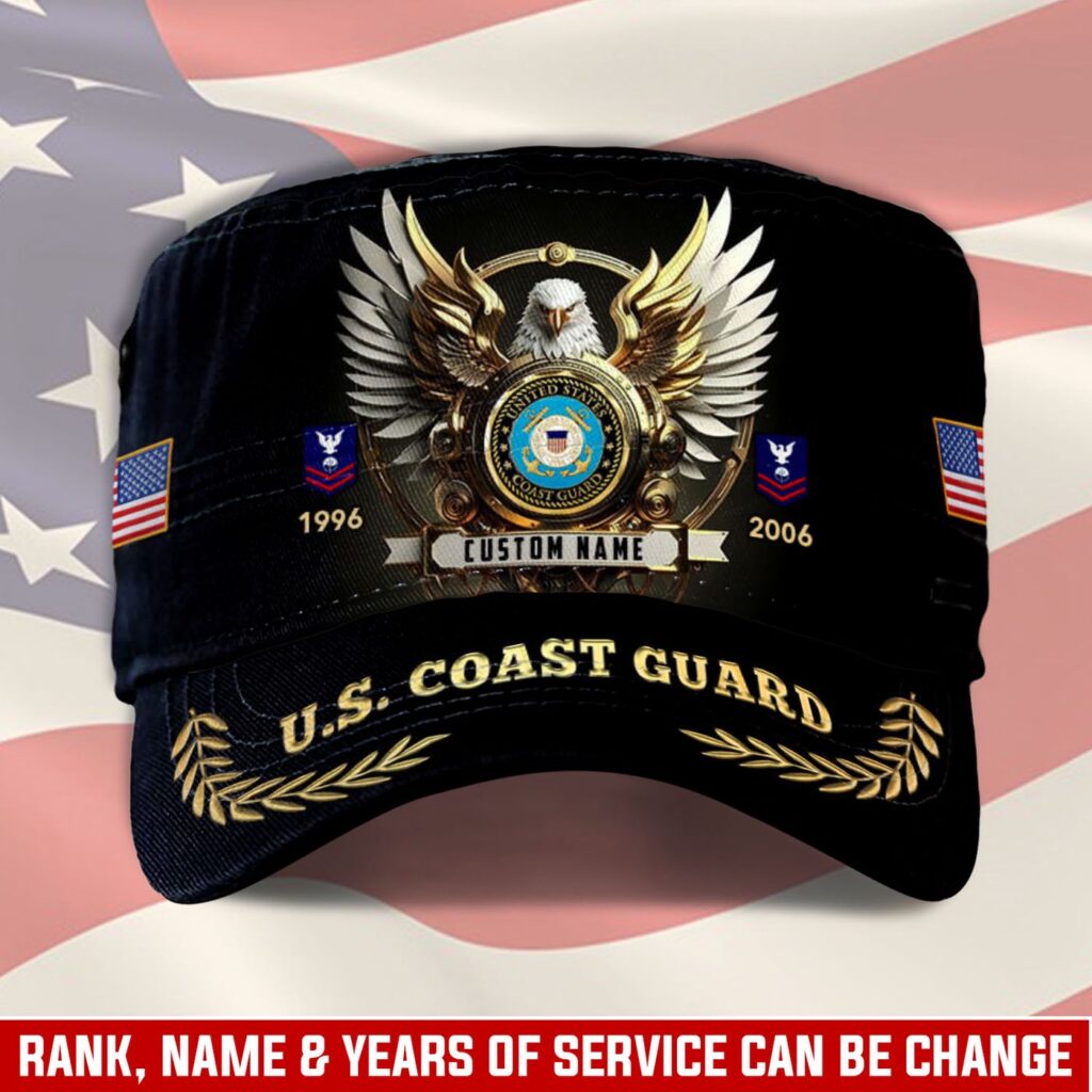 US Coast Guard, Semper Paratus – Military Cap Gift for Men Dad Fathers US Coast Guard, Semper Paratus – Military Cap Gift for Men Dad Fathers