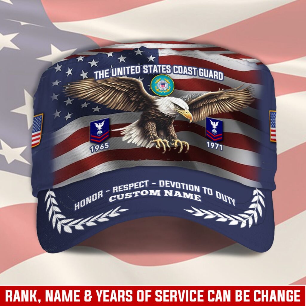 US Coast Guard, Semper Paratus – Military Cap Gift for Men Dad Fathers US Coast Guard, Semper Paratus – Military Cap Gift for Men Dad Fathers