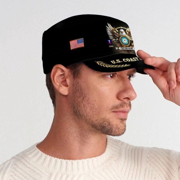 US Coast Guard, Semper Paratus – Military Cap Gift for Men Dad Fathers