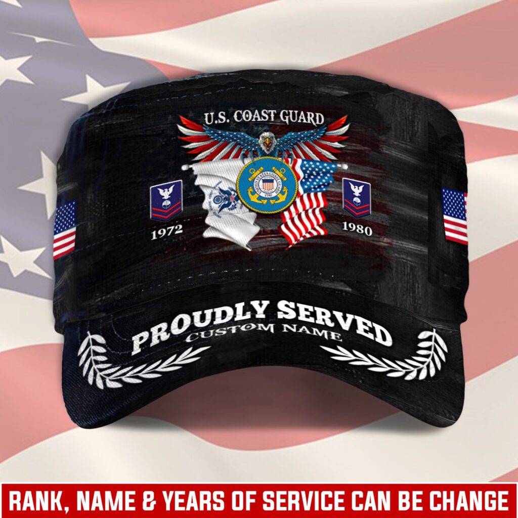 US Coast Guard, Semper Paratus – Military Cap Gift for Men Dad Fathers