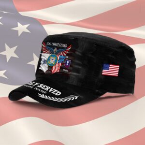US Coast Guard, Semper Paratus – Military Cap Gift for Men Dad Fathers 1
