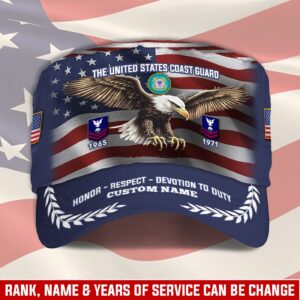 US Coast Guard, Semper Paratus – Military Cap Gift for Men Dad Fathers