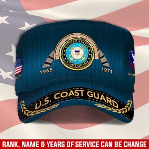 US Coast Guard, Semper Paratus – Military Cap Gift for Men Dad Fathers