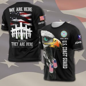 US Coast Guard, Semper Paratus – T-Shirt - Gift for Dad Father's Day