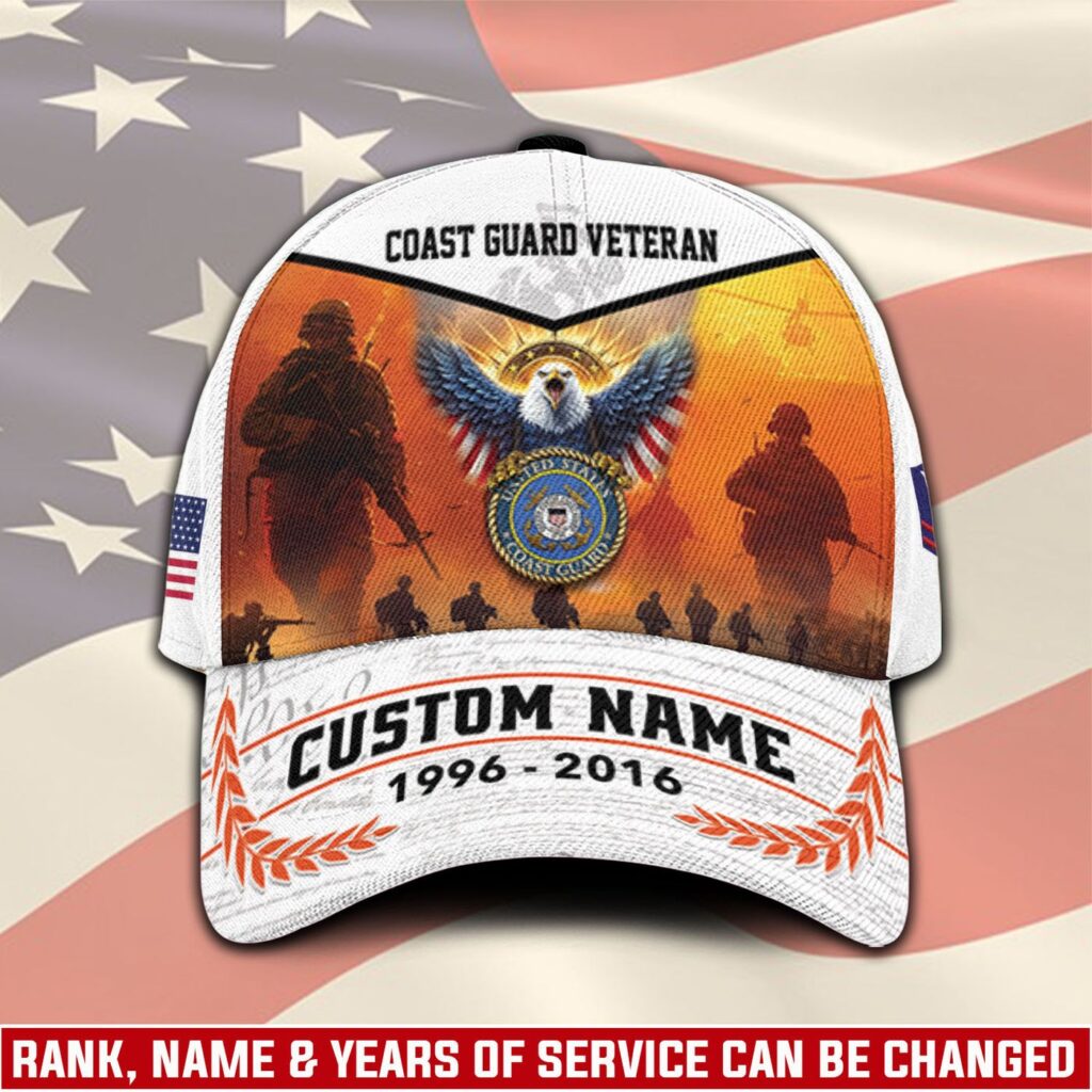US Coast Guard, Served With Pride – Classic Cap Gift for Men Dad Fathers US Coast Guard, Served With Pride – Classic Cap Gift for Men Dad Fathers
