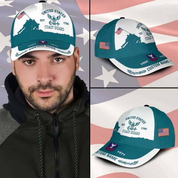 US Coast Guard, Served With Pride – Classic Cap Gift for Men Dad Fathers