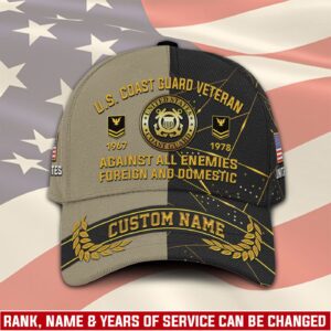 US Coast Guard, Served With Pride – Classic Cap Gift for Men Dad Fathers