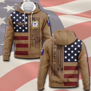 US Coast Guard, Served With Pride – Hoodie - Gift for Dad Father's Day