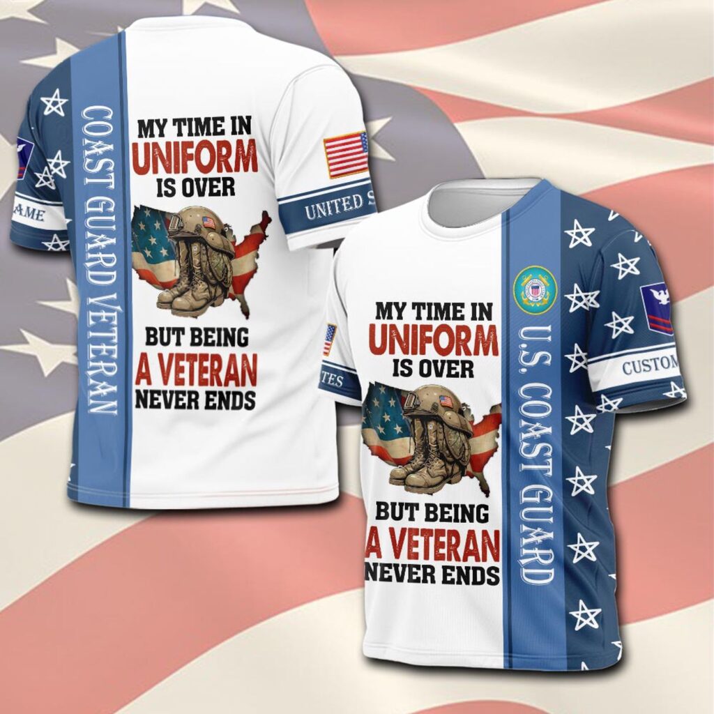 US Coast Guard, Served With Pride – T-Shirt – Gift for Dad Father’s Day US Coast Guard, Served With Pride – T-Shirt – Gift for Dad Father’s Day