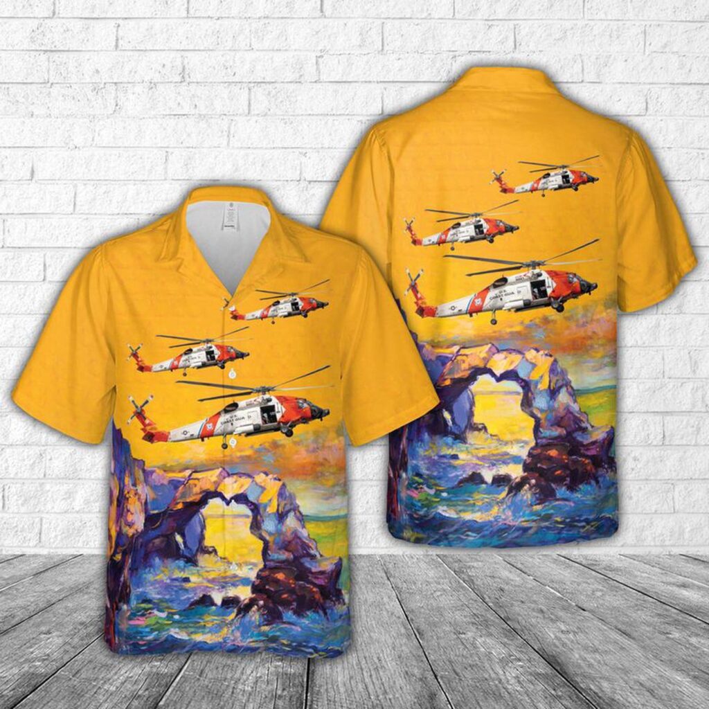 US Coast Guard Sikorsky HH-60J Jayhawk Hawaiian Shirt – Gift for Dad Father’s Day US Coast Guard Sikorsky HH-60J Jayhawk Hawaiian Shirt – Gift for Dad Father’s Day