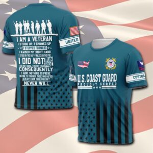 US Coast Guard – T-Shirt - Gift for Dad Father's Day