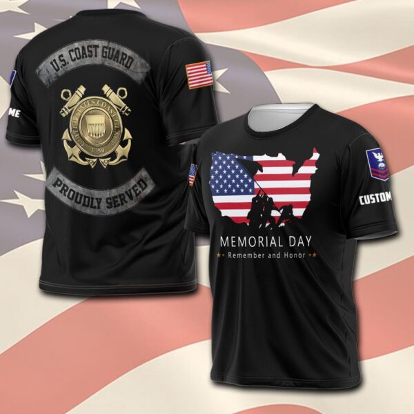 US Coast Guard – T-Shirt – Gift for Dad Father’s Day