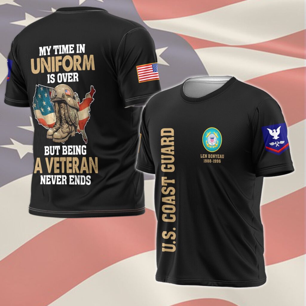 US Coast Guard T-Shirt – THTCustom24102201 – Gift for Dad Father’s Day US Coast Guard T-Shirt – THTCustom24102201 – Gift for Dad Father’s Day