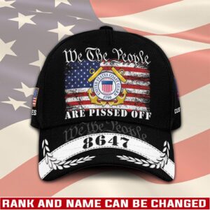 US Coast Guard, Thank a Veteran – Classic Cap Gift for Men Dad Fathers