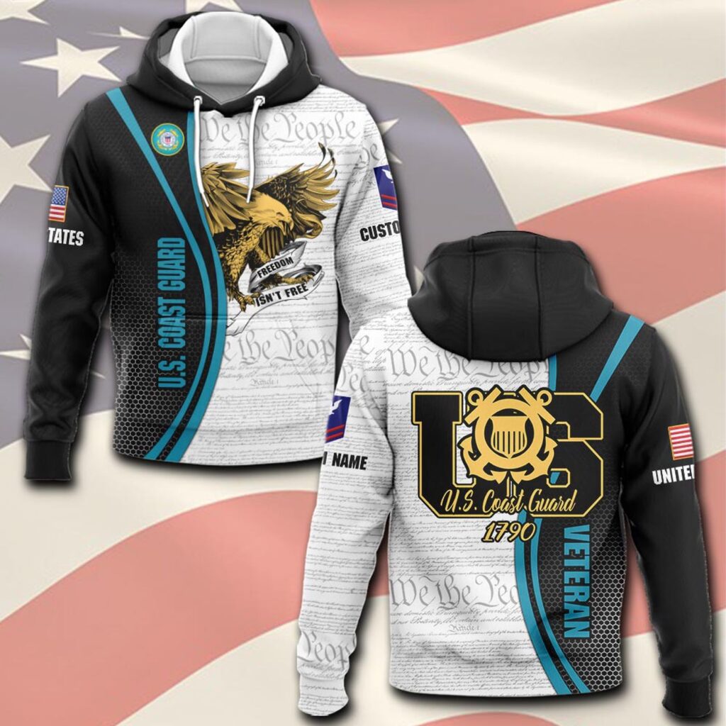 US Coast Guard, Thank a Veteran – Hoodie – Gift for Dad Father’s Day US Coast Guard, Thank a Veteran – Hoodie – Gift for Dad Father’s Day