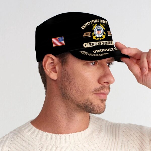 US Coast Guard, Thank a Veteran – Military Cap Gift for Men Dad Fathers