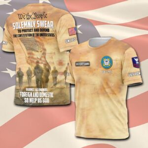 US Coast Guard, Thank a Veteran – T-Shirt - Gift for Dad Father's Day