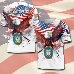 US Coast Guard, Thank a Veteran – T-Shirt - Gift for Dad Father's Day