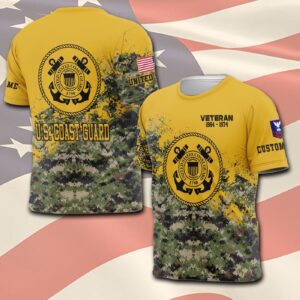 US Coast Guard, Thank a Veteran – T-Shirt - Gift for Dad Father's Day