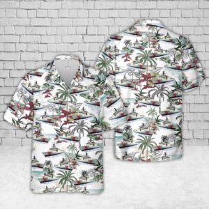 US Coast Guard USCGC Bertholf Hawaiian Shirt - Gift for Dad Father's Day