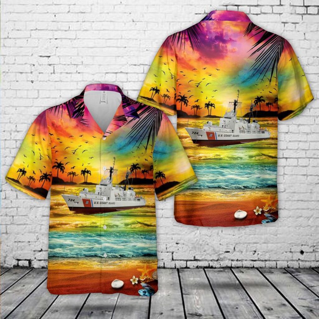 US Coast Guard USCGC Douglas Munro (WHEC-724) Hamilton-class cutter Hawaiian Shirt – Gift for Dad Father’s Day US Coast Guard USCGC Douglas Munro (WHEC-724) Hamilton-class cutter Hawaiian Shirt – Gift for Dad Father’s Day