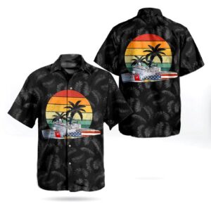 US Coast Guard USCGC Mohawk (WMEC-913) Independence Day Hawaiian Shirt - Gift for Dad Father's Day