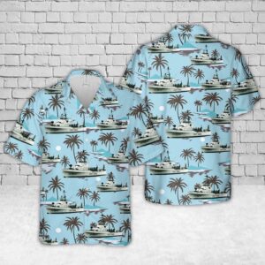 US Coast Guard USCGC Point Marone (WPB-82331) of Coast Guard Squadron One Hawaiian Shirt - Gift for Dad Father's Day