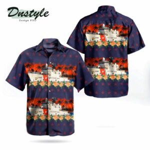 Us Coast Guard Uscgc Thetis Wmec-910 Independence Day Hawaiian Shirt - Gift for Dad Father's Day