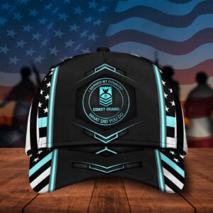Veteran Cap, Us Coast Guard I Served My Country What Did You Do, Military Veteran Cap Trucker Hats Custom Hats Gifts For Men & Women Gift for Men Dad Fathers