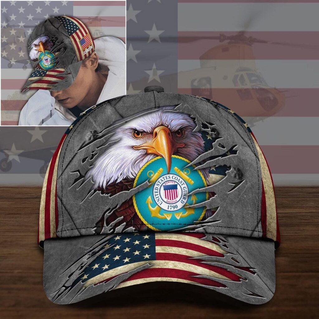 Veteran Cap, US Coast Guard Military Cap, Veteran Cap Hat Trucker Hats Custom Hats Gifts For Men & Women Gift for Men Dad Fathers Veteran Cap, US Coast Guard Military Cap, Veteran Cap Hat Trucker Hats Custom Hats Gifts For Men & Women Gift for Men Dad Fathers