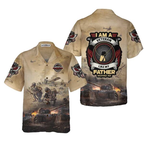 Proud Veteran Hawaiian Shirt – Best Gift for Veteran Day