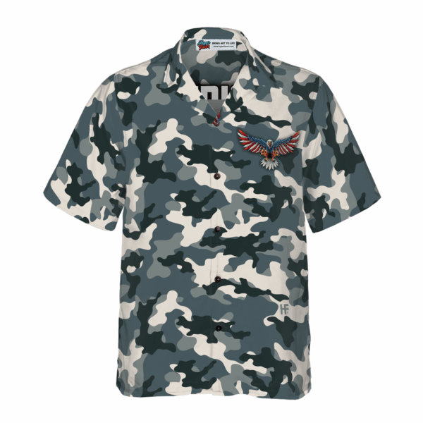 Camo American Veteran Hawaiian Shirt: Perfect Gift for Veterans Day Independence Day Memorial Day