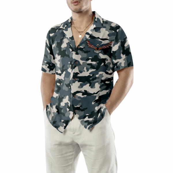 Camo American Veteran Hawaiian Shirt: Perfect Gift for Veterans Day Independence Day Memorial Day