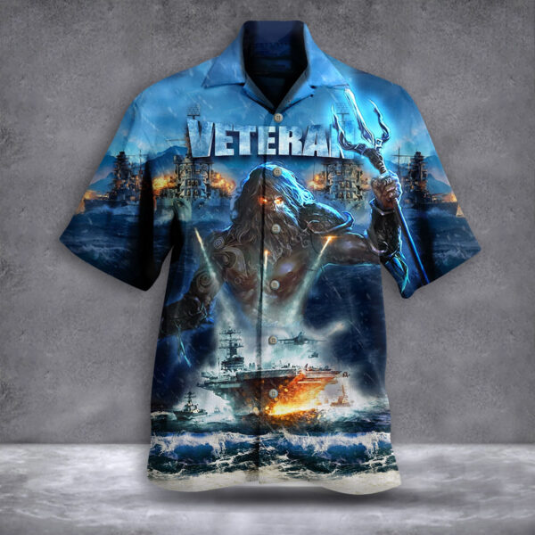 Poseidon Veteran Hawaiian Shirt – US Navy Gifts for Veterans