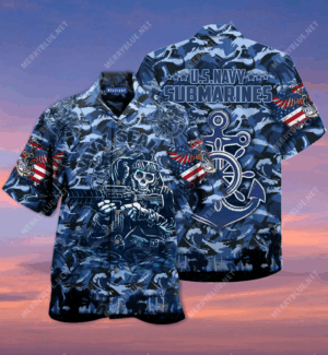 Proud Navy Soldiers Hawaiian Shirt - Military Style Apparel for Men