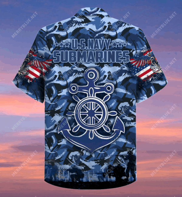 Proud Navy Soldiers Hawaiian Shirt – Military Style Apparel for Men