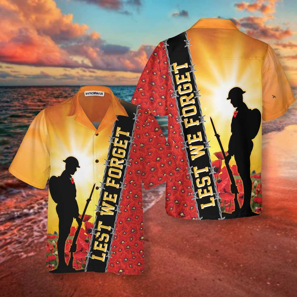 Lest We Forget US Veteran Hawaiian Shirt Proud Veteran Gift for Veteran Day Lest We Forget US Veteran Hawaiian Shirt Proud Veteran Gift for Veteran Day