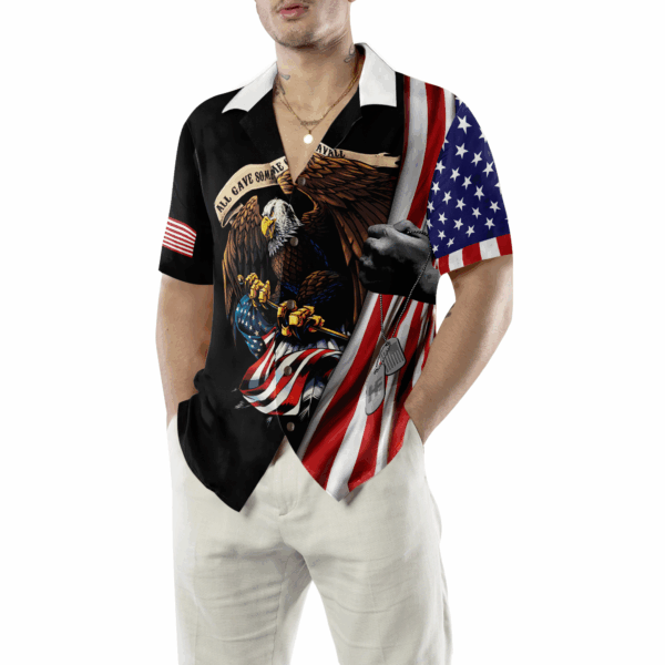 Thank God & Honor Veterans Hawaiian Shirt – Patriotic Memorial Day Apparel