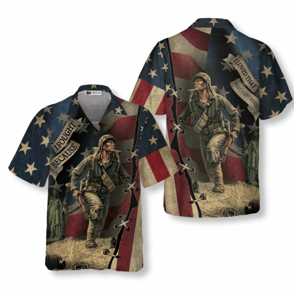 Veteran Hawaiian Shirt: Honoring the Past with Love