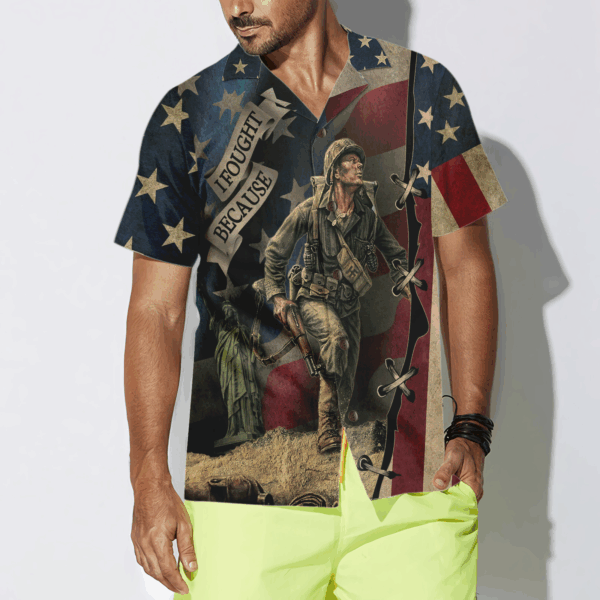Veteran Hawaiian Shirt: Honoring the Past with Love