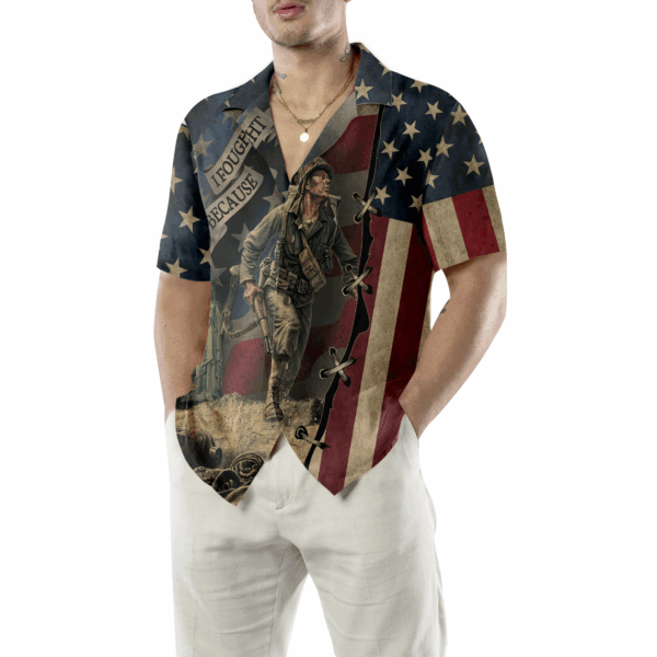 Veteran Hawaiian Shirt: Honoring the Past with Love