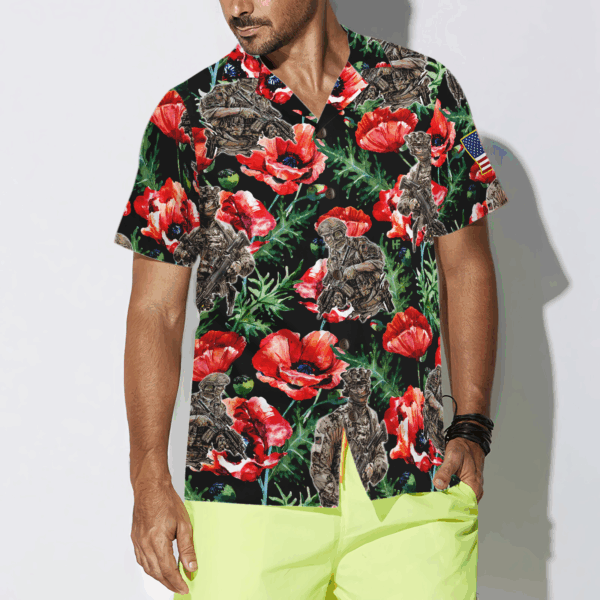 Veteran Less We Forget Hawaiian Shirt – Honoring Our Heroes in Style