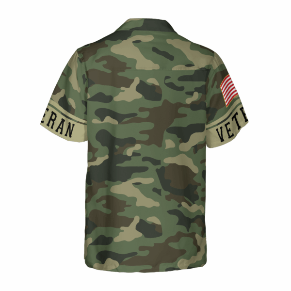 The US Army Veteran Hawaiian Shirt