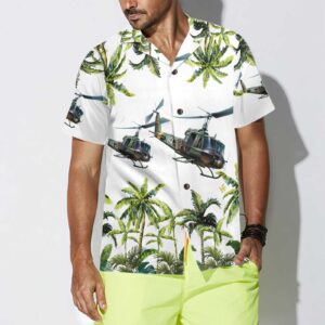 United States Army Helicopter Hawaiian Shirt, Helicopter Shirt For Men, Cool Helicopter Gift 1