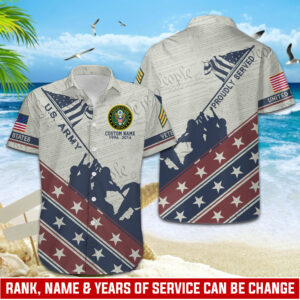US Army, This We’ll Defend – Button Hawaiian Shirt Gift for Men Dad