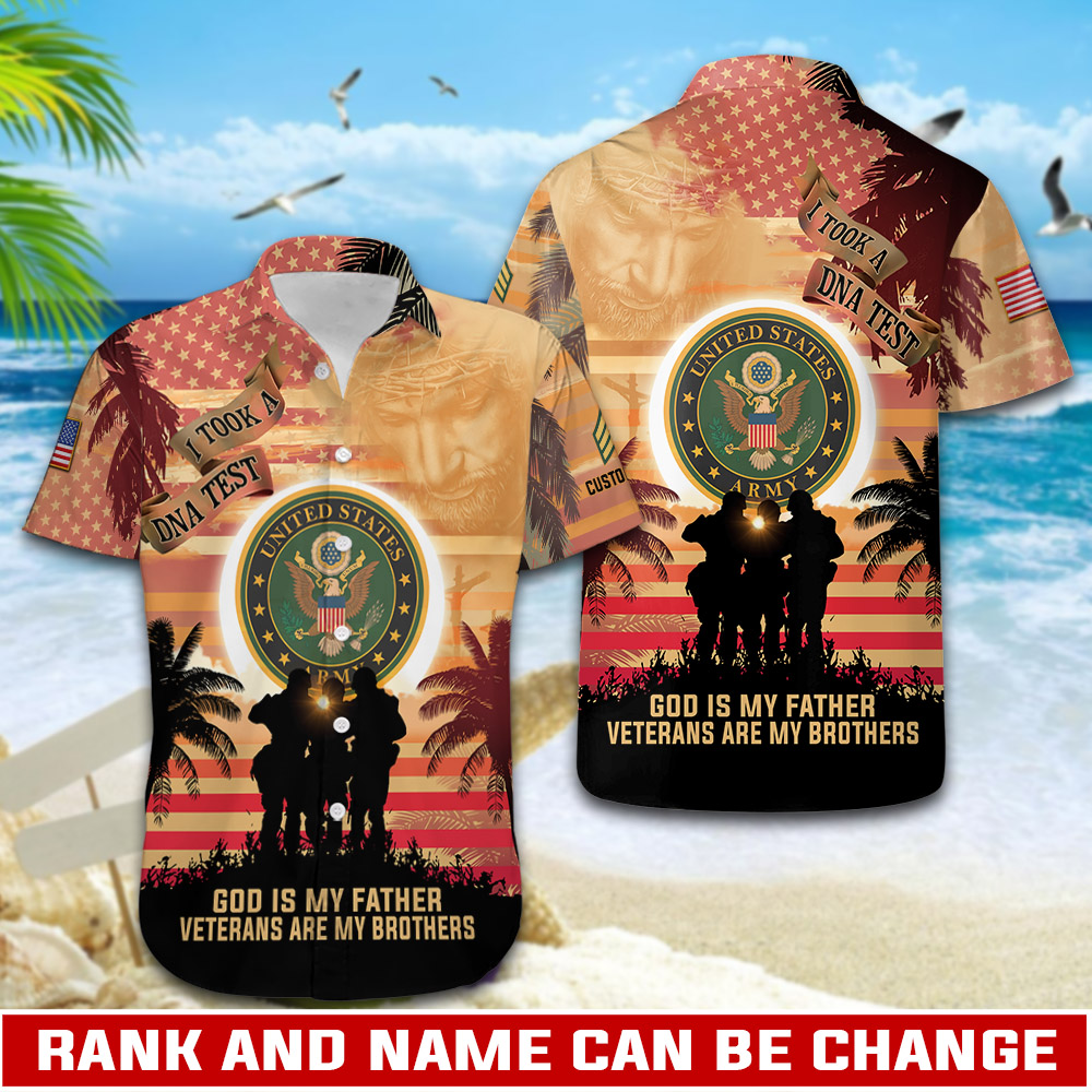 US Army, Proud To Have Served – Button Hawaiian Shirt Gift for Men Dad US Army, Proud To Have Served – Button Hawaiian Shirt Gift for Men Dad